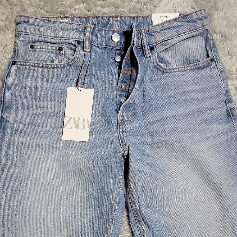 Zara Straight-Leg Jeans